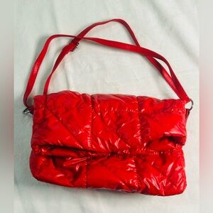 Red Puffer Women's Bag